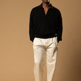 Luxe Merino Wool Long Sleeve (Black)