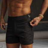 Pinnacle Tailored Black Swim Shorts