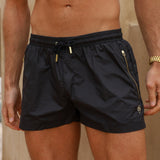 Signature Black Swim Shorts
