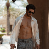 Pinnacle Tailored Olive Meridian Swim Shorts