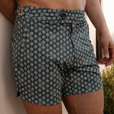 Pinnacle Tailored Olive Meridian Swim Shorts