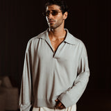 Luxe Merino Wool Long Sleeve (Grey)