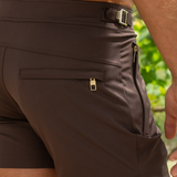 Pinnacle Tailored Brown Swim Shorts