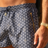 Signature Navy Meridian Swim Shorts