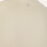 Luxe Mercerised Cotton Tee (Cream)
