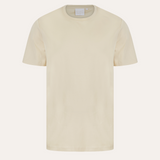 Luxe Mercerised Cotton Tee (Cream)