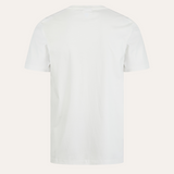 Luxe Mercerised Cotton Tee (White)