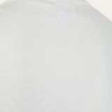 Luxe Mercerised Cotton Tee (White)