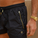 Signature Black Swim Shorts