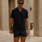 Signature Black Swim Shorts