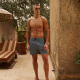 Pinnacle Tailored Navy Meridian Swim Shorts