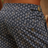 Pinnacle Tailored Navy Meridian Swim Shorts