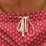 The Benjamins Retro Swim Shorts (RED MERIDIAN)