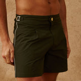 Ripley Tailored Olive Swim Shorts