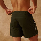 Ripley Tailored Olive Swim Shorts