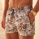 Signature Leopard Swim Shorts