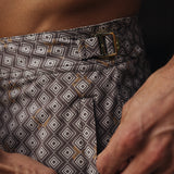 Pinnacle Tailored Meridian Grey Swim Shorts