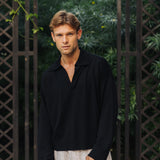 Luxe Merino Wool Long Sleeve (Black)