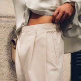 Flow Satin Shirt (Mint)