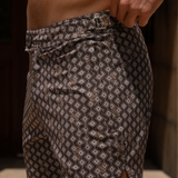 Pinnacle Tailored Brown Meridian Swim Shorts