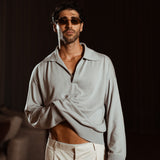 Luxe Merino Wool Long Sleeve (Grey)