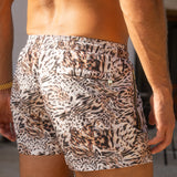 Signature Leopard Swim Shorts