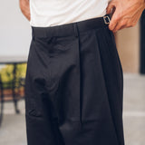 Tailored Loose Pant (Black)