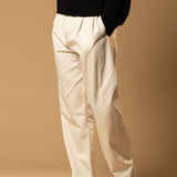 Tailored Loose Pant (Cream)